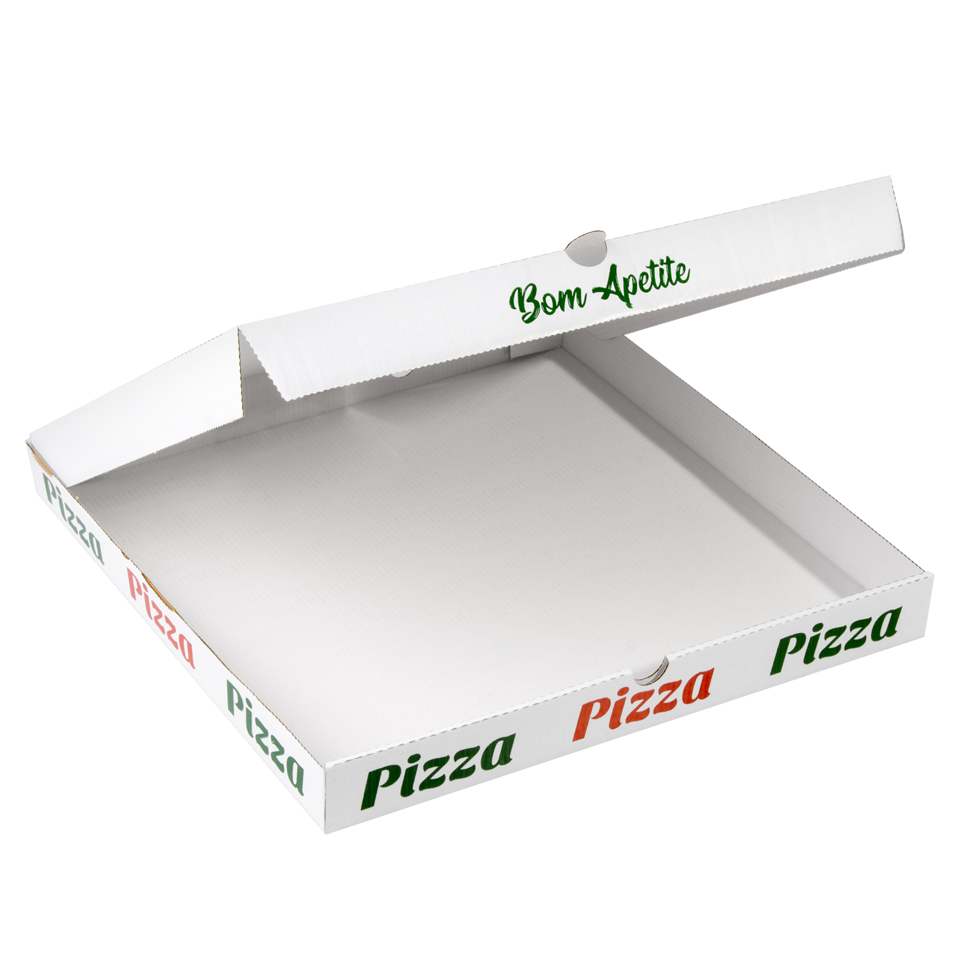 Caixa Cartão Pizza Micro 41X41X4.5cm Pack 100
