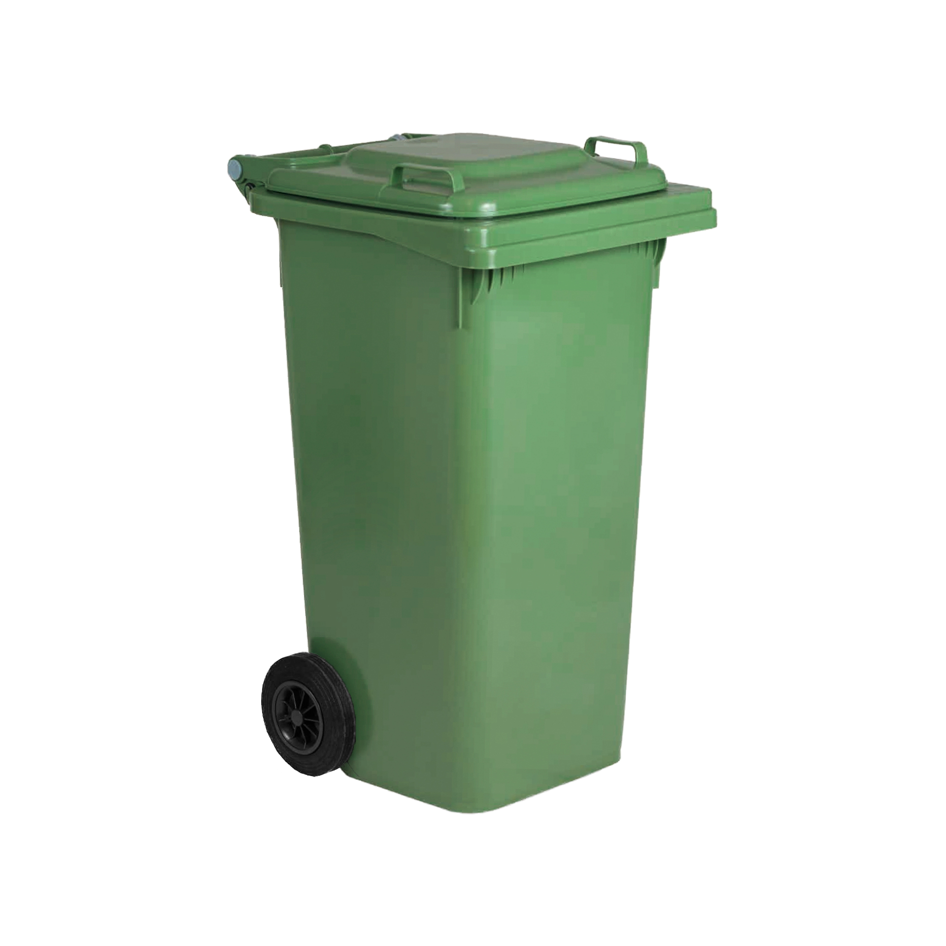 Contentor Lixo Com Rodas Verde 240l 72X58X106cm