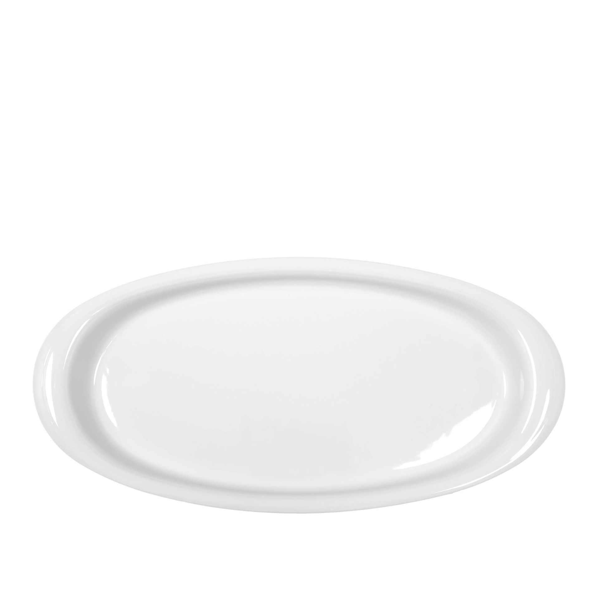 Travessa Duo Oval Branco 56X27CM