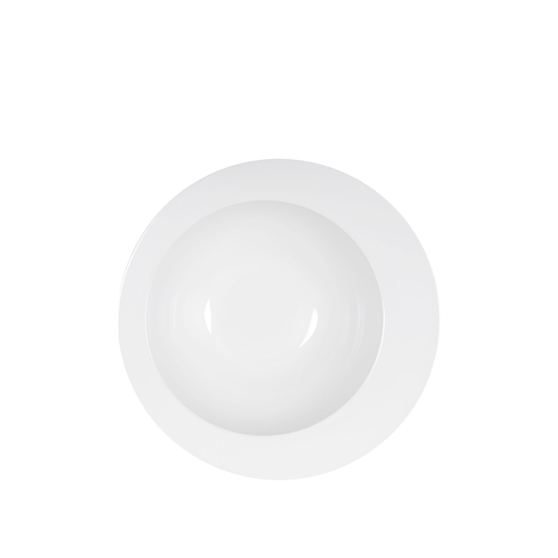 Prato Fundo Eclipse Branco 28CM