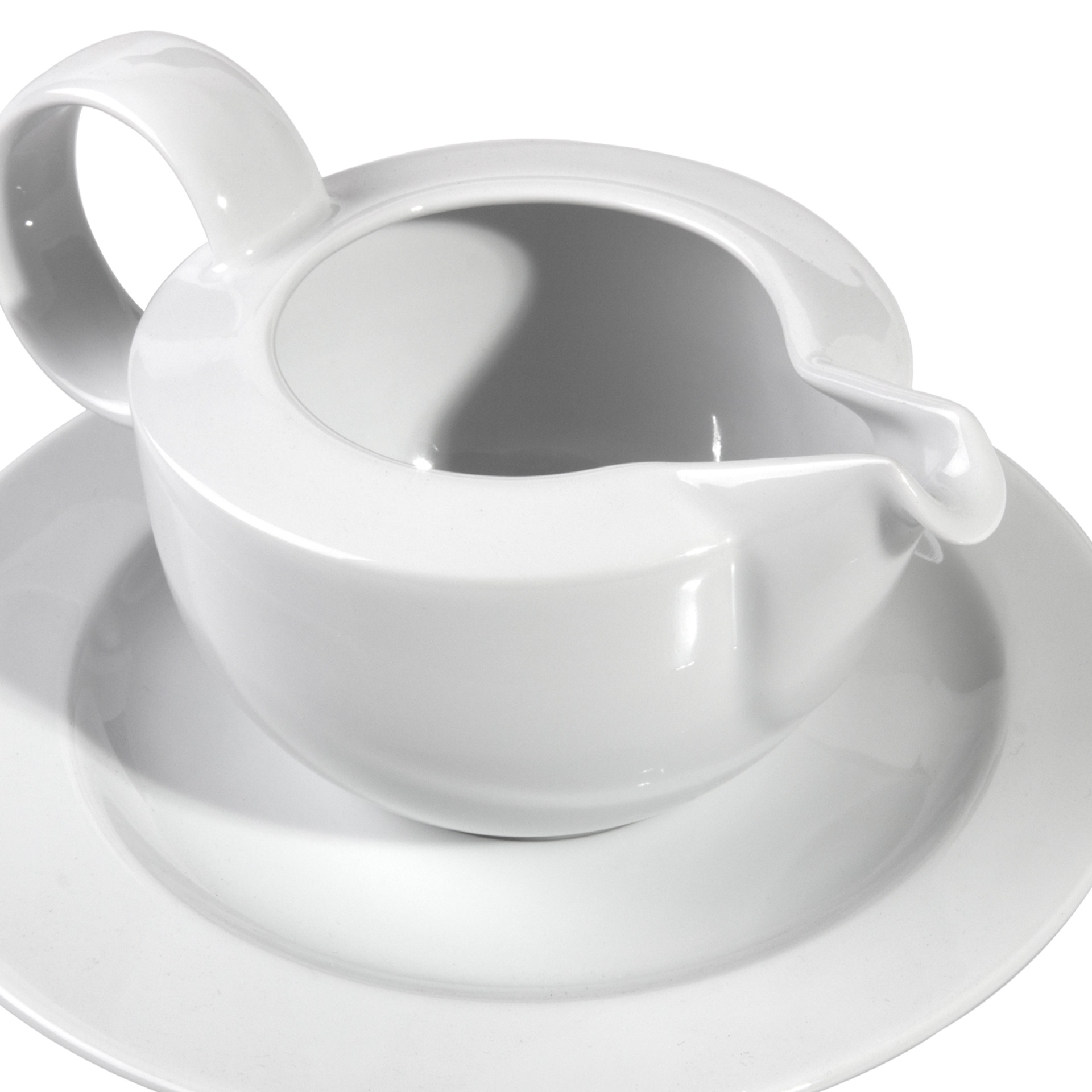 Molheira com Prato Eclipse Branco 350Cl