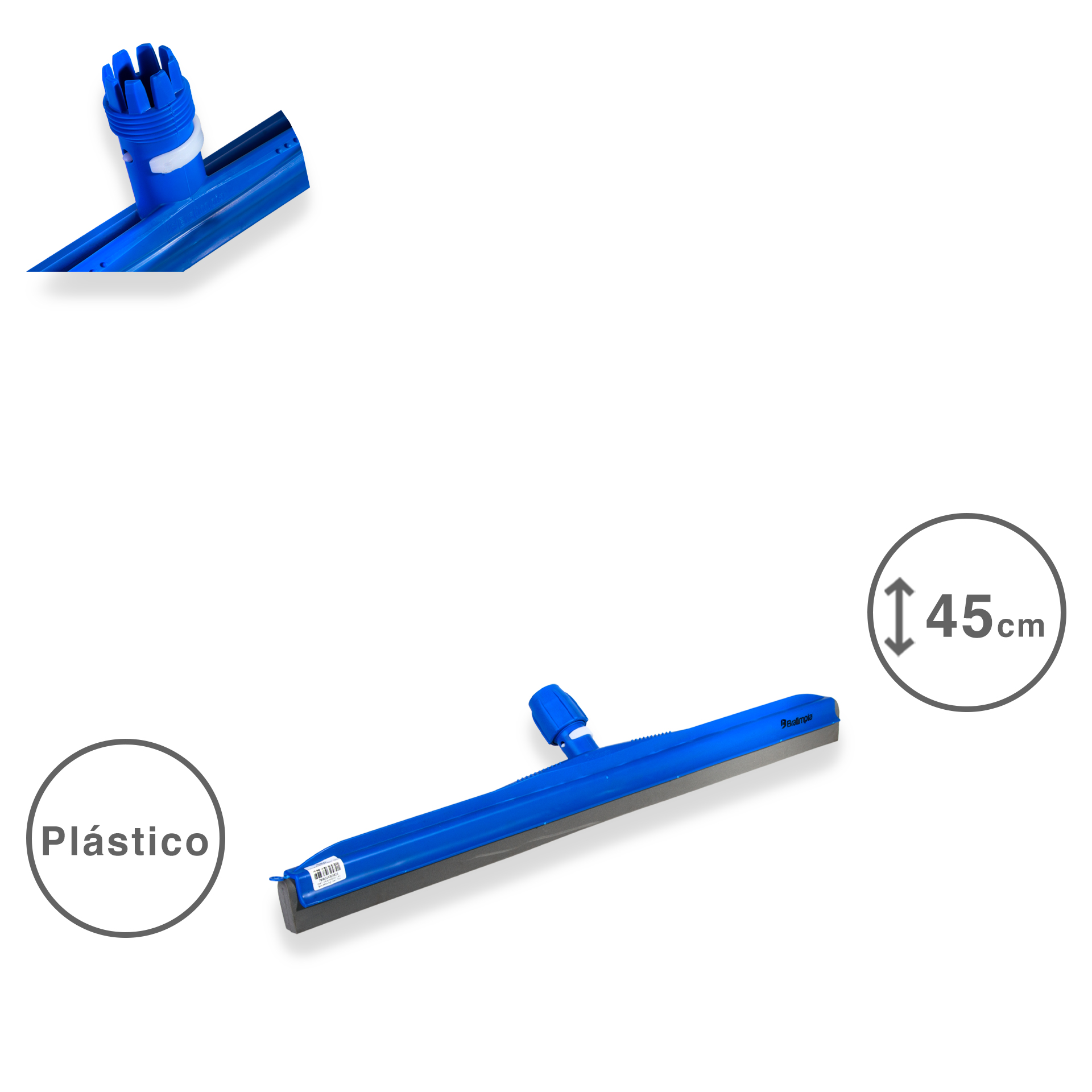 Rodo Plástico Profissional 45cm