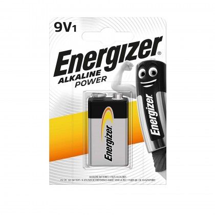 Pilha Energizer Alkaline Power 9V Pilha Energizer Alkaline Power 9V