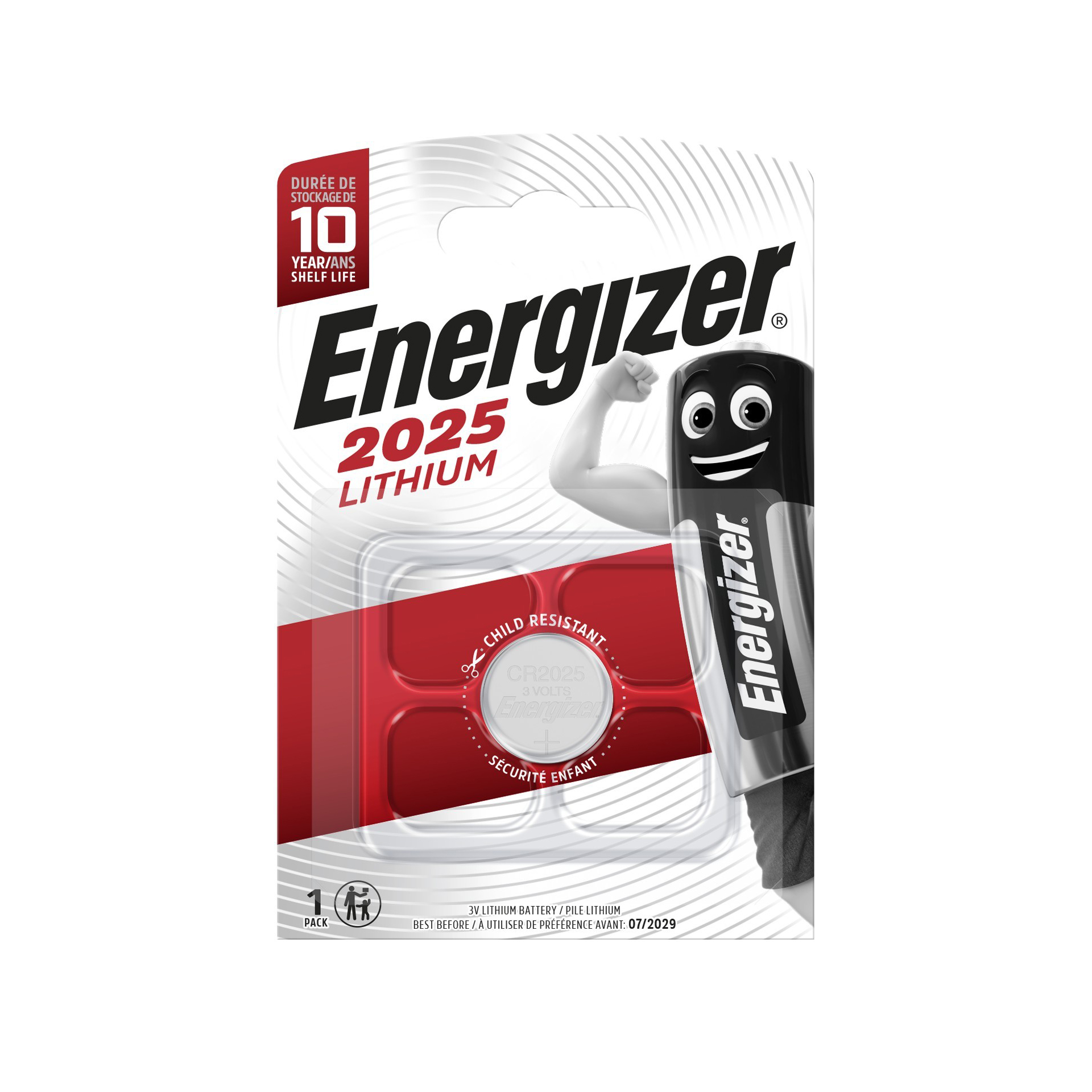 Pilha Energizer CR2025