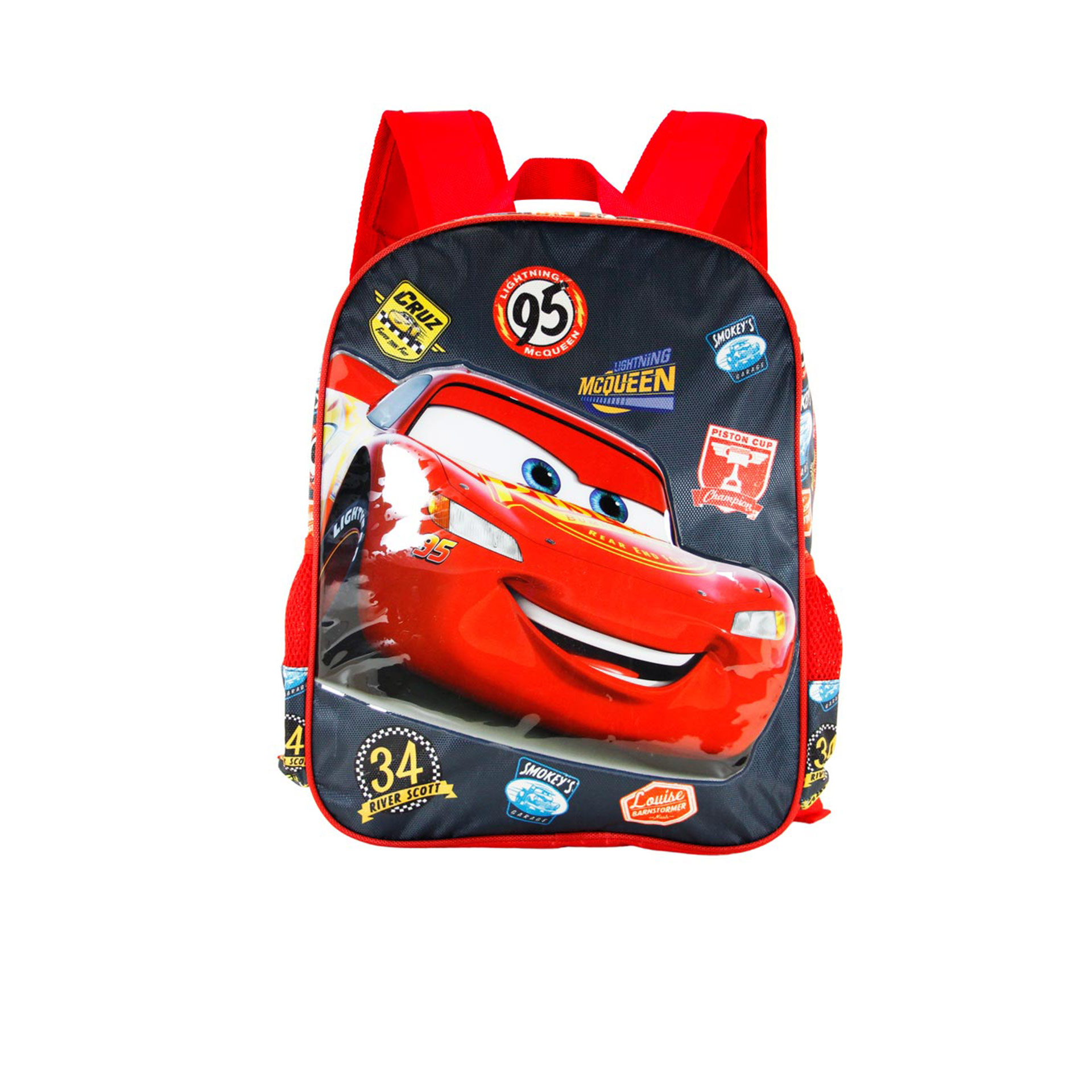 Mochila Básica Cars 31X39X15Cm