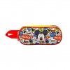 Porta Lpis Duplo Mickey 22X9.5X8Cm