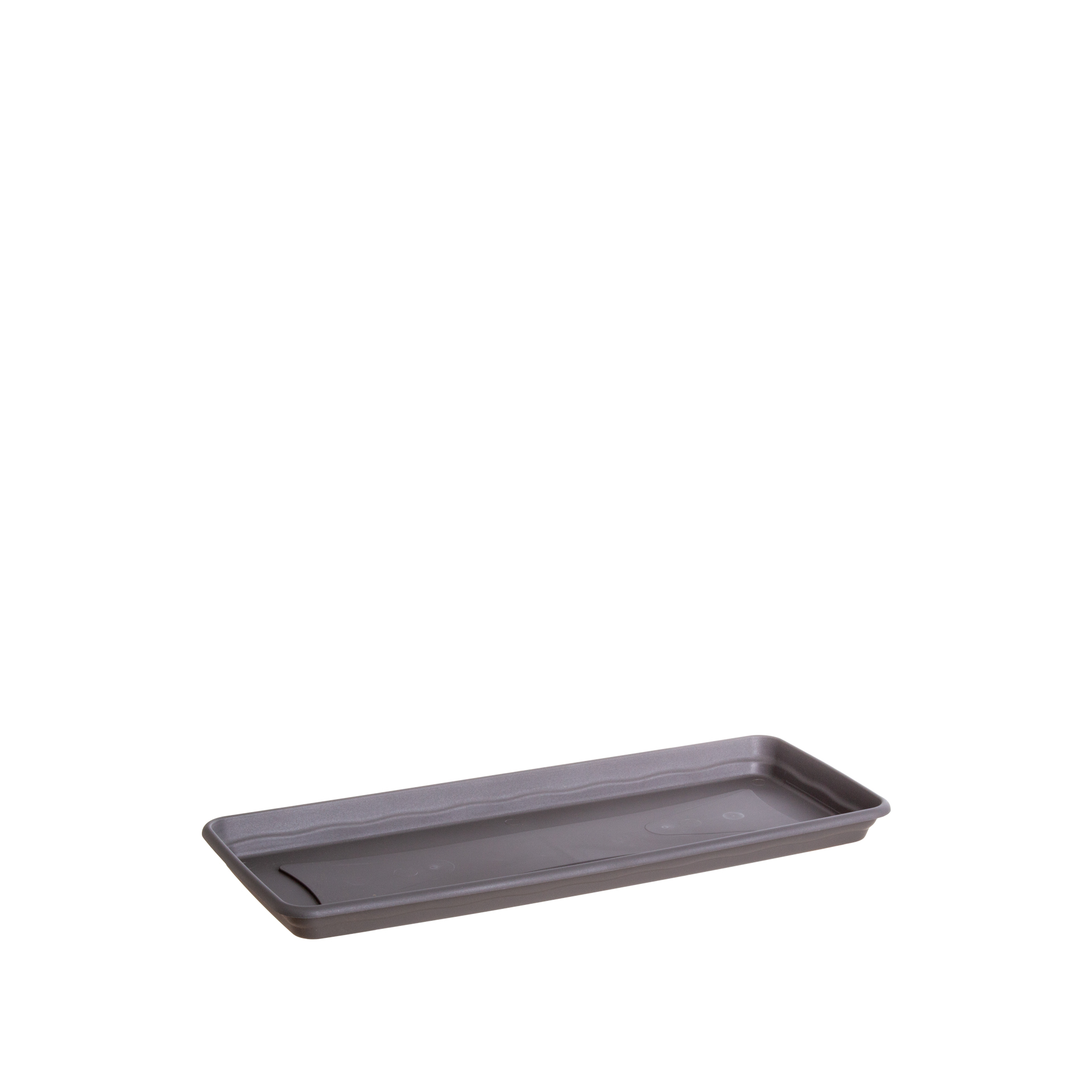 Prato Para Floreira Terra Antracite 57X23cm