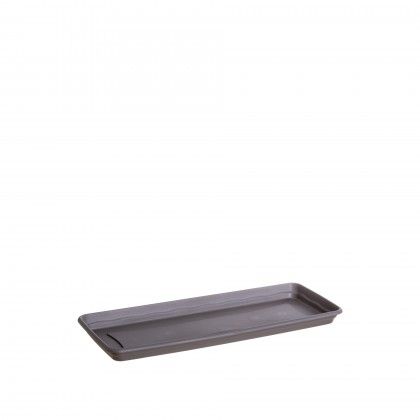 Prato Para Floreira Terra Antracite 57X23cm