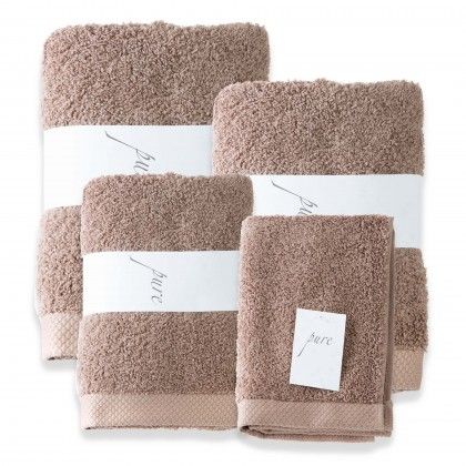 Toalha Banho Pure Castanho 100X150cm