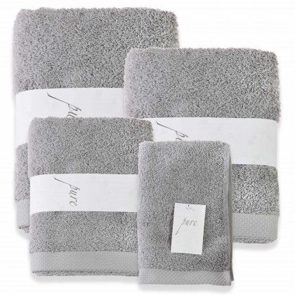 Toalha Banho Pure Cinza 100X150cm