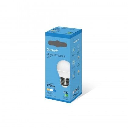 Lmpada Led Esfrica E27 6W Luz Fria