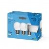 Lmpada Led Esfrica E27 6W Luz Fria Pack 3