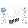 Lmpada Led Standard E27 12W Luz Fria Pack 3