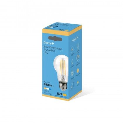 Lmpada Led Filamento Standard E27 7W Luz Quente