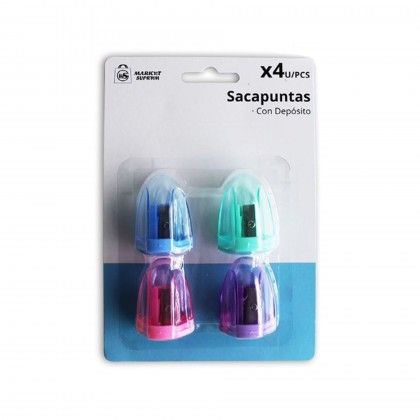 Apara Lpis com Depsito Pack 4