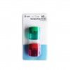 Apara Lpis Duplo com Depsito Pack 2