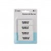 Borracha Branco 6.6cm Pack 4