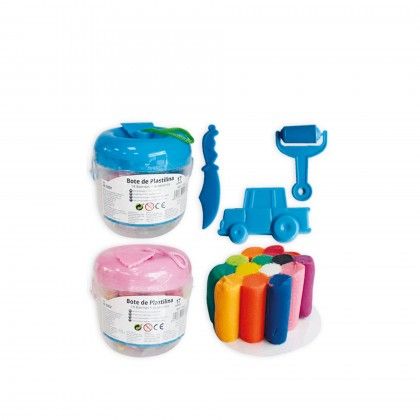 Plasticina com Acess�rios 14 Barras 8X8cm