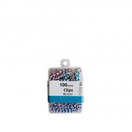 Clips Multicor 33mm Pack 100 Clips Multicor 33mm Pack 100