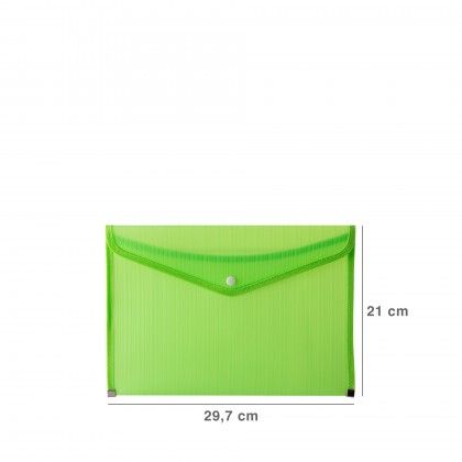 Capa Com Mola Plstico A4