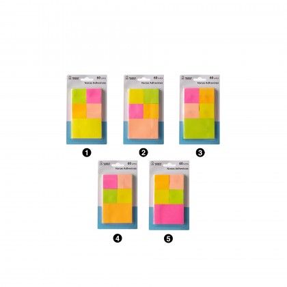 Notas Adesivas Market Suprem 5X60 Folhas