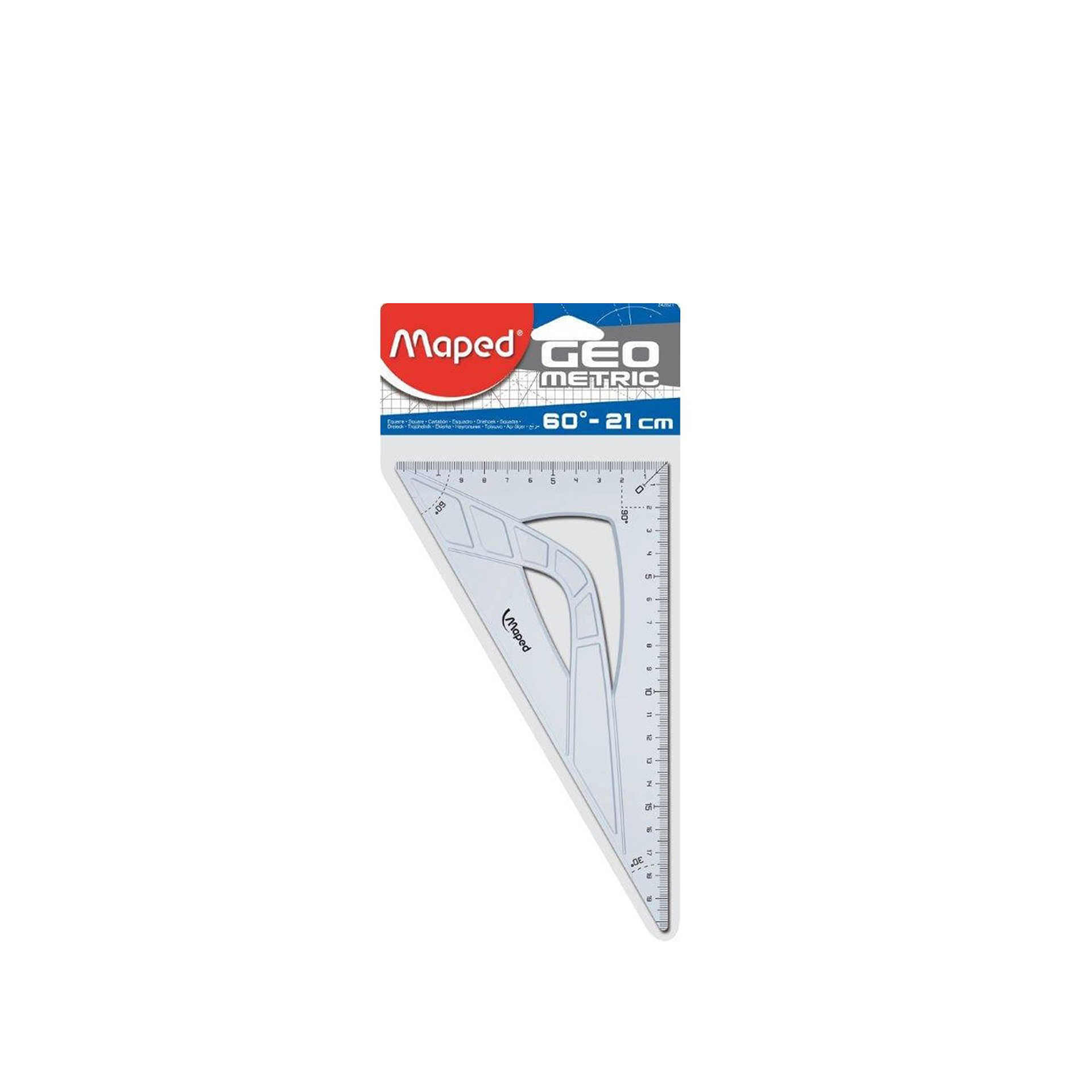 Esquadro Maped Geometric 21cm / 60º