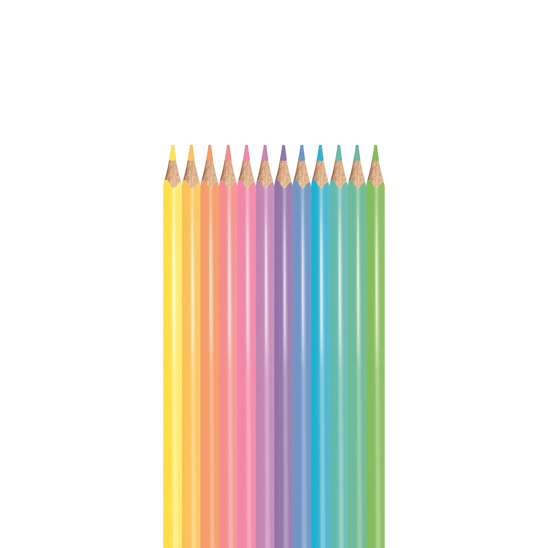 Lapis Cor Mapedes Pastel 12 Cores