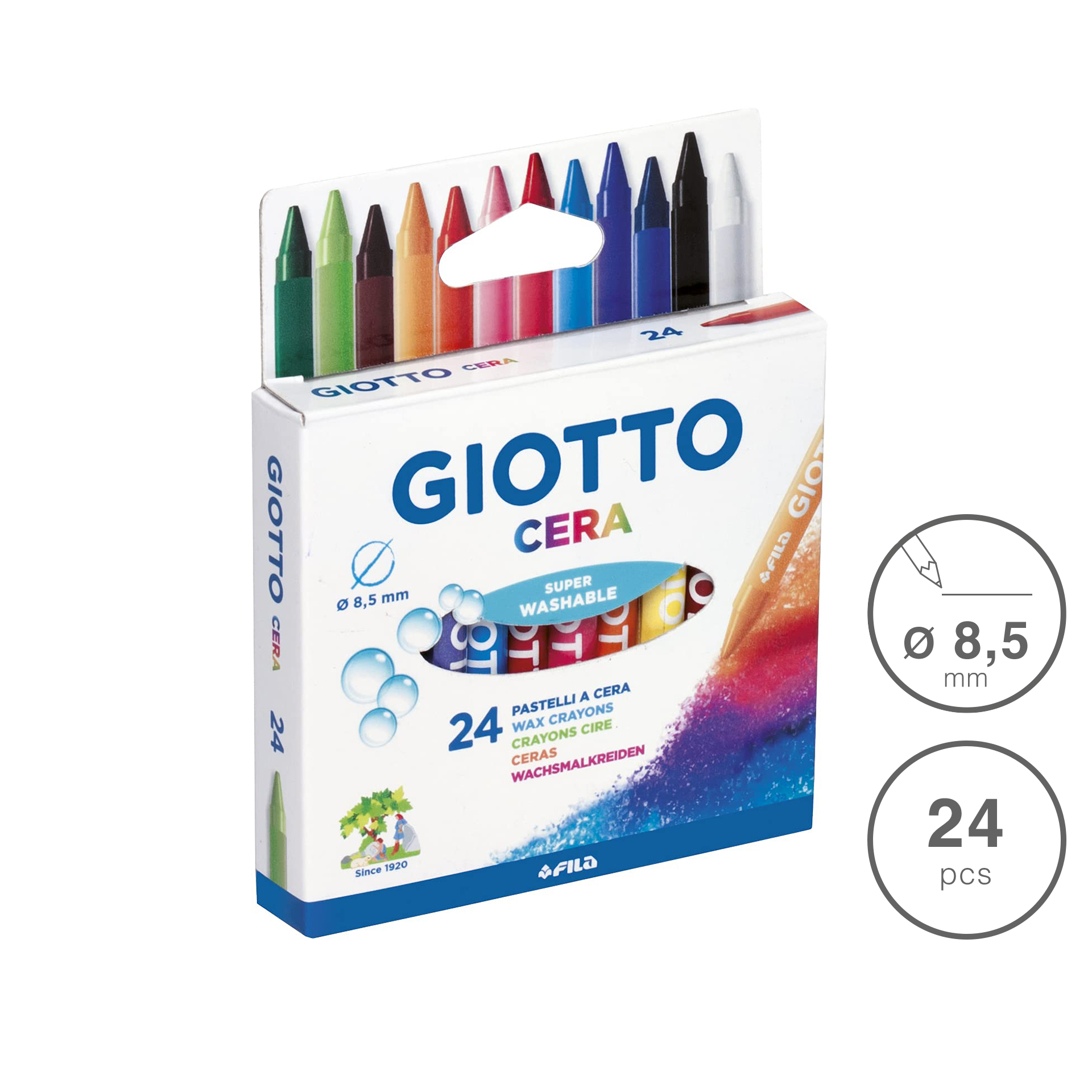 GIOTTO LAPIS CERA Ø8.5MM