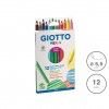Lpis Cor Giotto Mega 5.5mm 12 Cores
