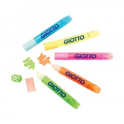 Cola Giotto Glitter Neon 10.5ml 5 Cores