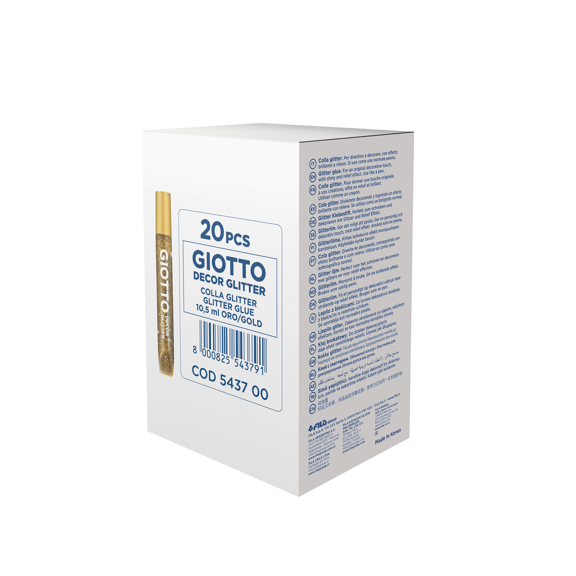 Cola Giotto Glitter Ouro 10.5ml