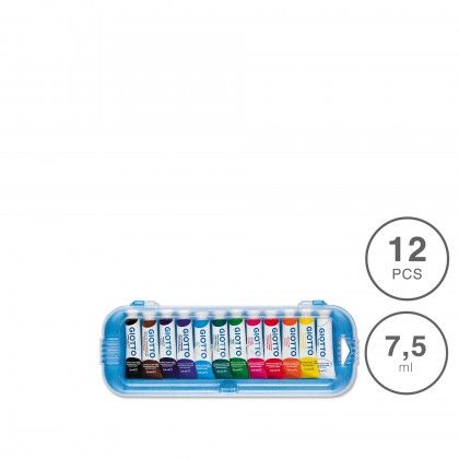 Guache Giotto 7.5ml 12 Cores Guache Giotto 7.5ml 12 Cores
