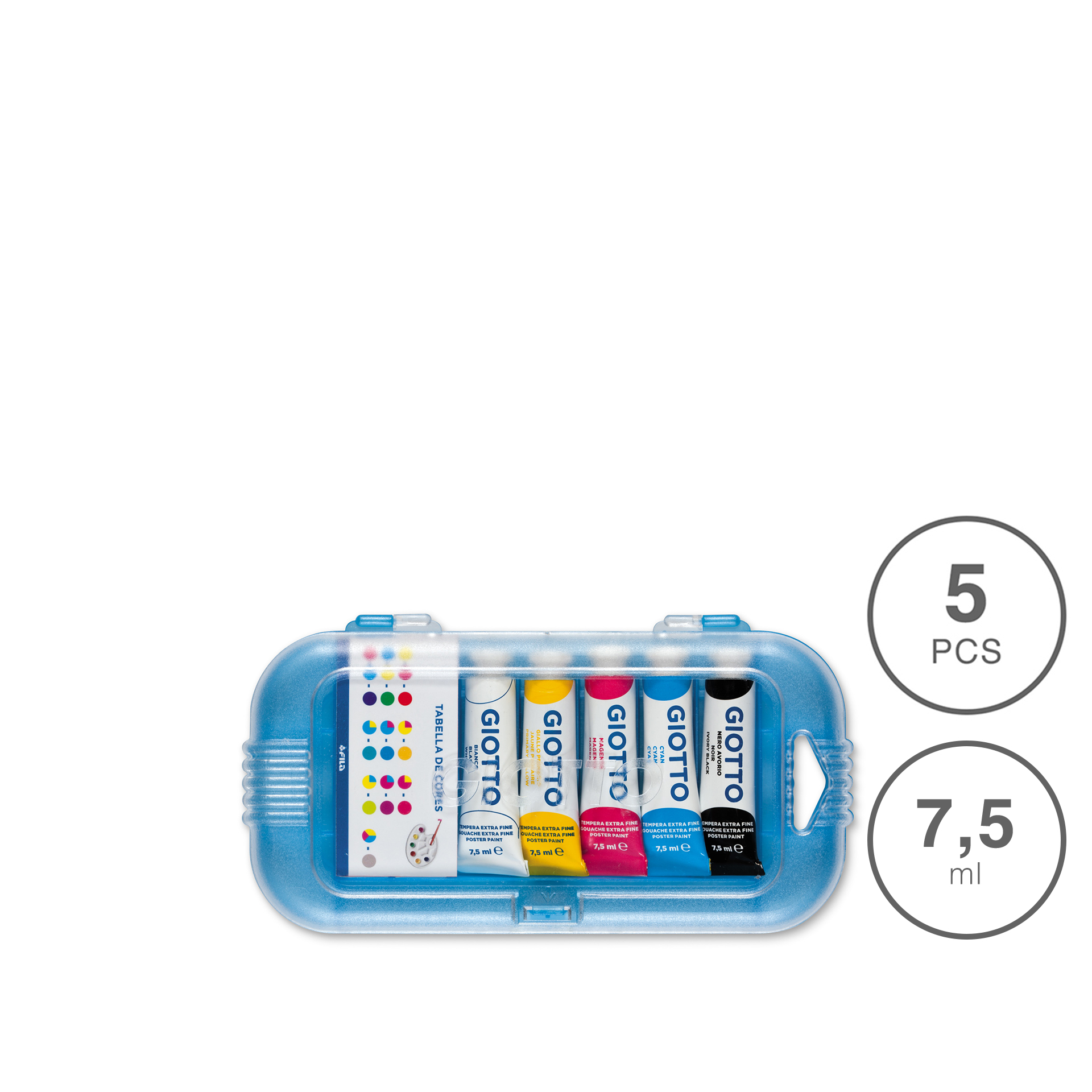 Guache Giotto 7.5ml 5 Cores