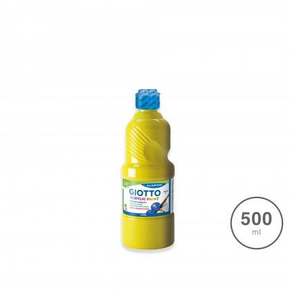 Guache Giotto Acrlico Paint Amarelo 500ml