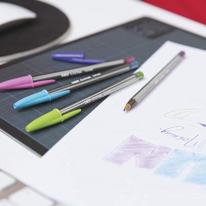 Esferogrfica Bic Cristal Fun Roxo 1.6mm