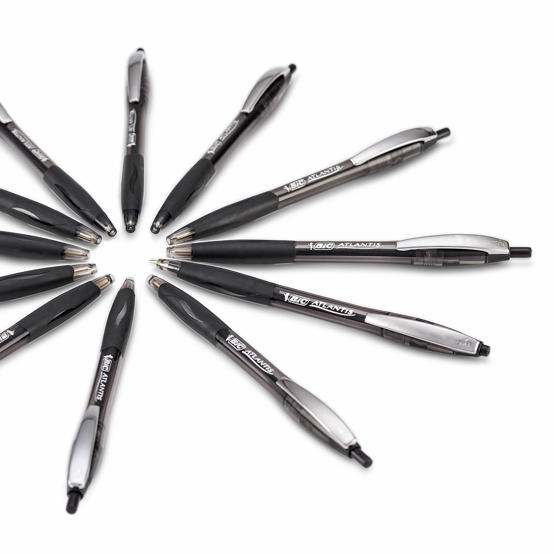 Esferográfica Bic Atlantis Soft Preto