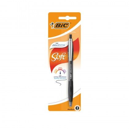 Esferogr�fica Bic Atlantis Soft Preto