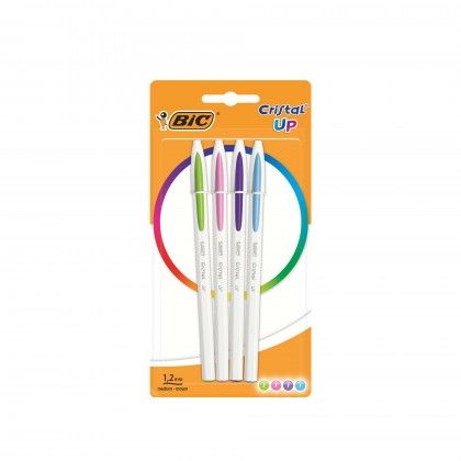 BIC CRISTAL UP ESFEROGRFICA PACK 4