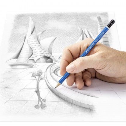 Lápis Grafite Staedtler Lumograph 2B Lápis Grafite Staedtler Lumograph 2B