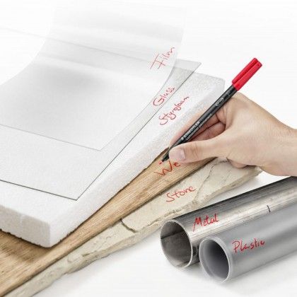 Caneta Permanente Staedtler Azul 0.6mm Caneta Permanente Staedtler Azul 0.6mm