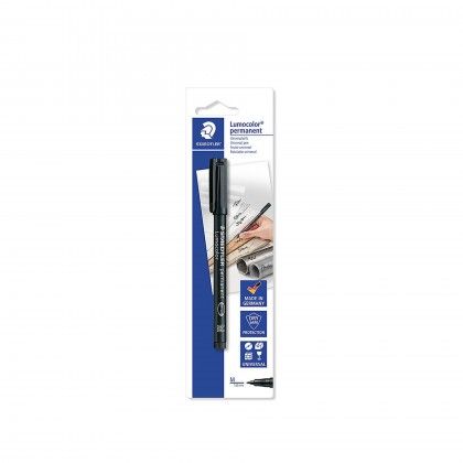 Caneta Permanente Staedtler Blister Preto 1mm