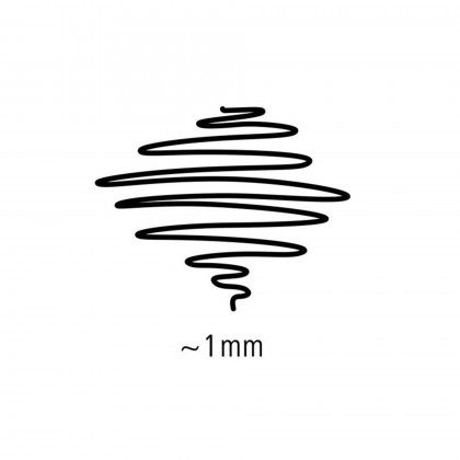 Caneta Permanente Staedtler Blister Preto 1mm