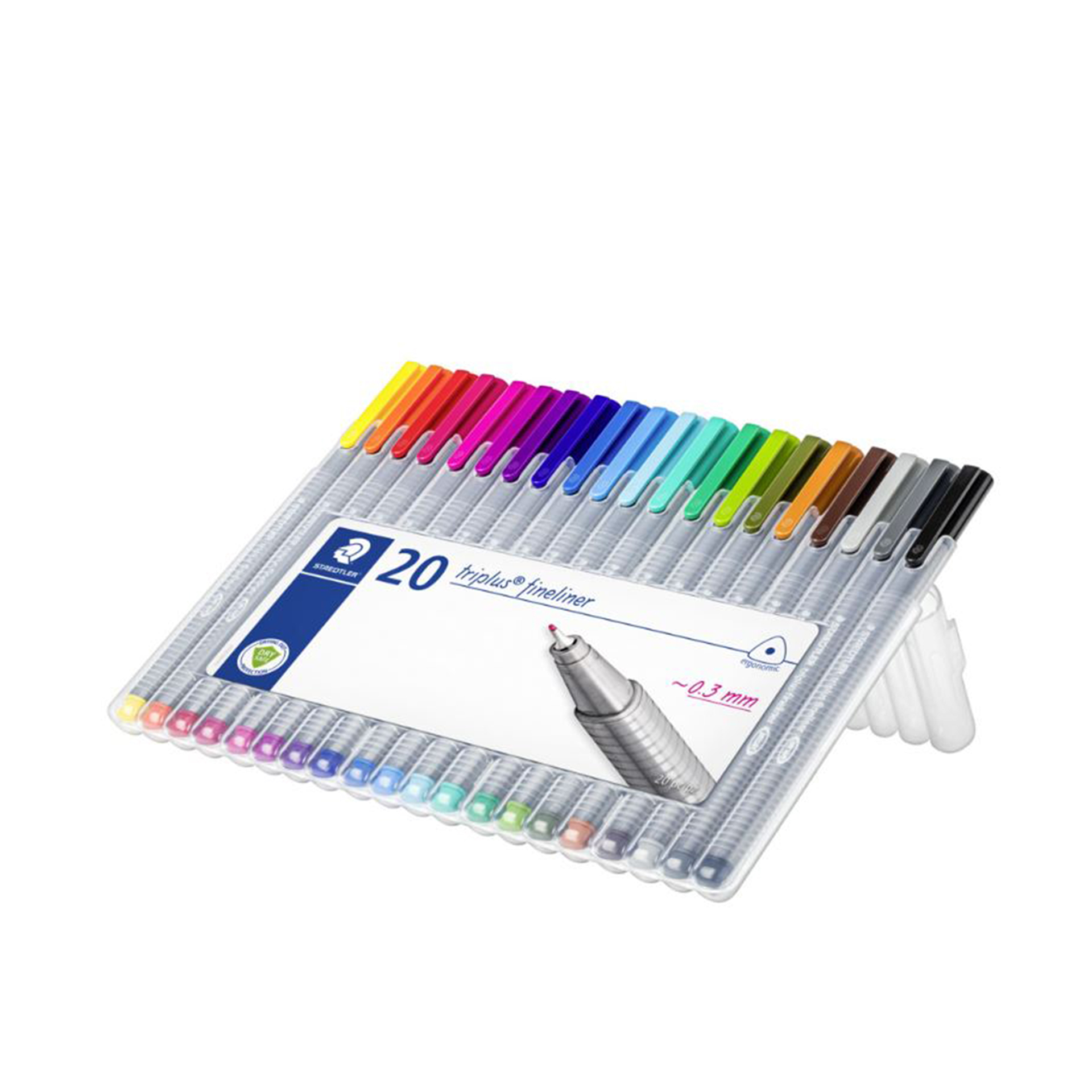 Caneta Ponta Fina Staedtler 20 Cores 0.3mm