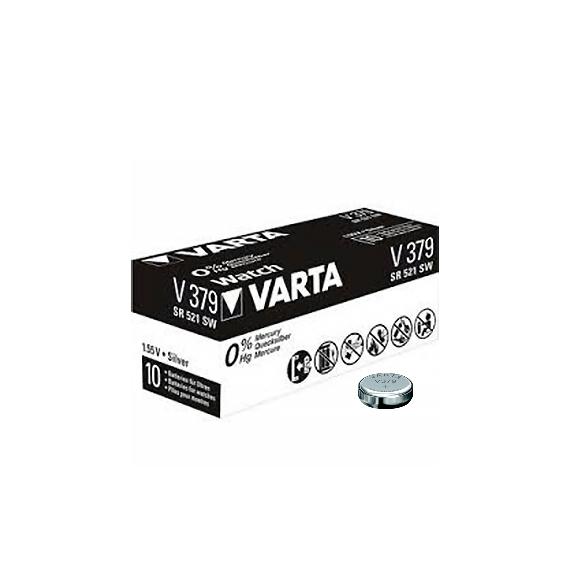Pilha Varta Pratedo 1.55V 5.8mm