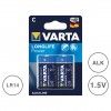 Pilha Longlife Power C Multicor Pack 2