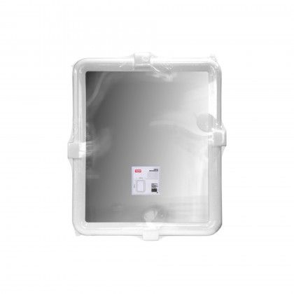 Espelho Retangular Branco 55X4.3X65cm