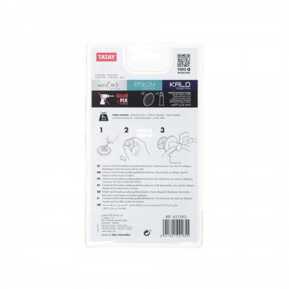 Kit Fixao sem Furao Glue Fix 11X2.3X19.5cm