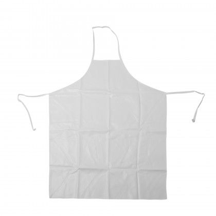 Avental Tela Plstico Pvc com Felpo Branco 67X91cm