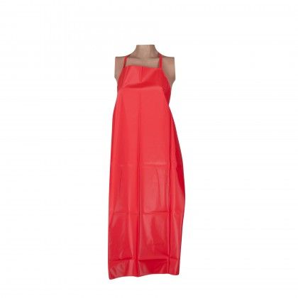 Avental Tela Plstico Pvc Vermelho 67X110cm
