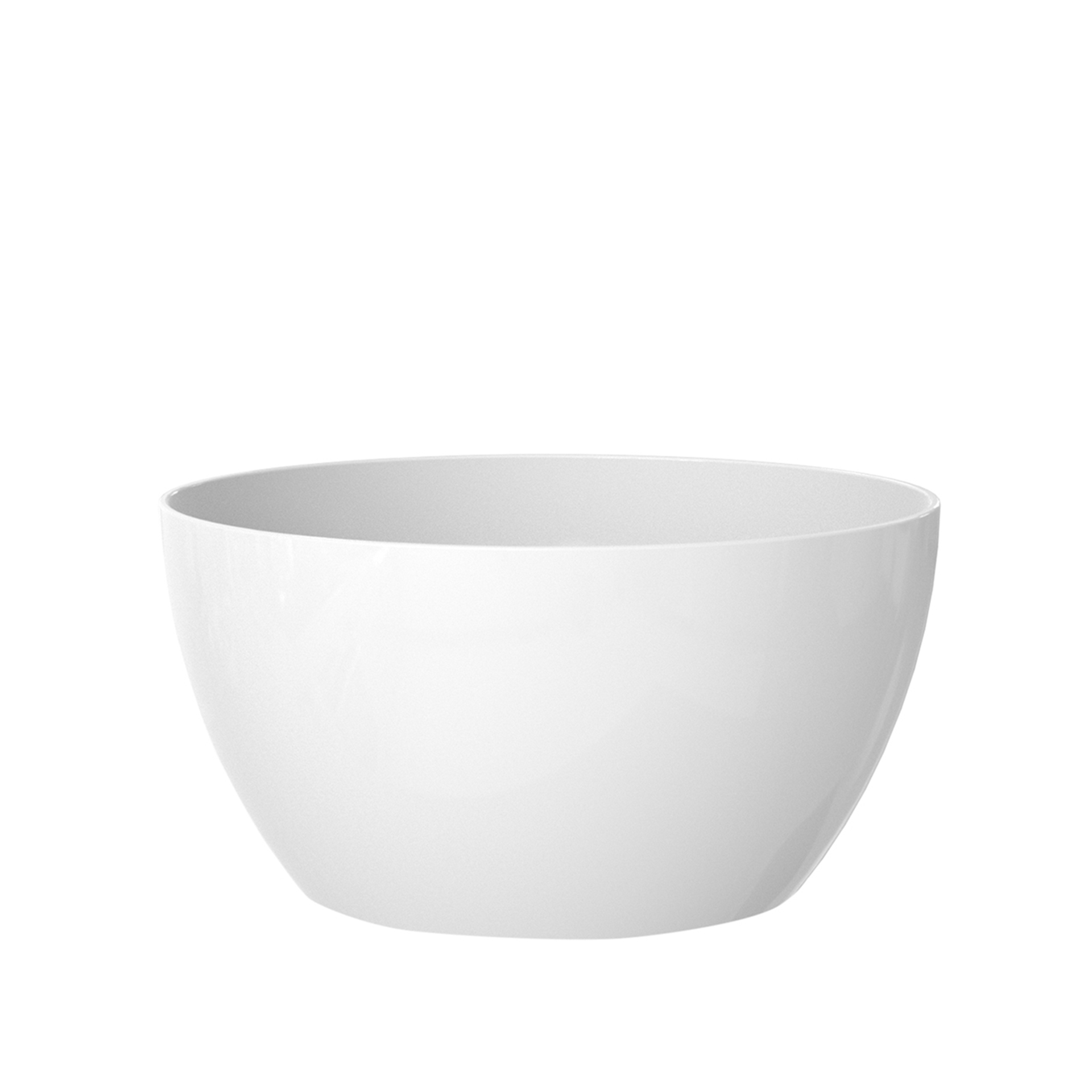 Floreira San Remo Ø23X11.5cm 4L Branco